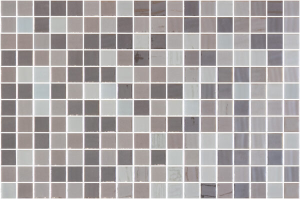 Opalo Iridiscent Grey Glass Mosaic Tile