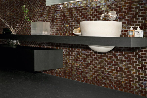 Mosaico de vidrio Geoglass Brick 40 - Imagen 4